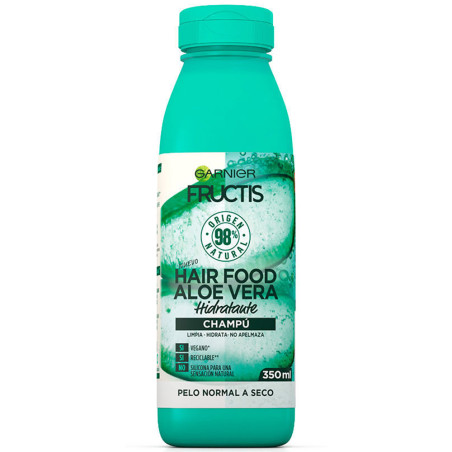 Shampooing Hydratant Fructis Hair Food - Aloe Vera 350 ml - Garnier - Cosmé'chic