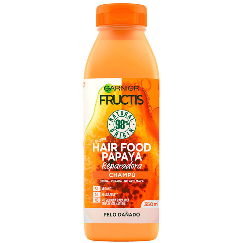 Szampon Naprawczy Fructis Hair Food - Papaja 350 ml - Garnier - Cosmé'chic