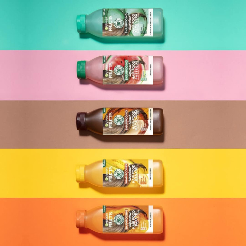 Champú Reparador Fructis Hair Food - Papaya 350 ml Champú Reparador Fructis Hair Food - Papaya 350 ml