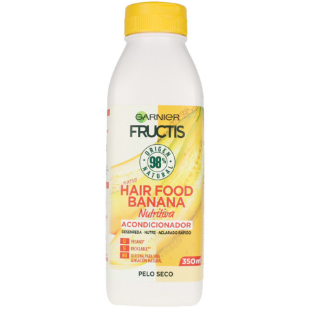 Ultra-Odżywczy Odżywka Fructis Hair Food - Banan 350 ml - Garnier - Cosmé'chic