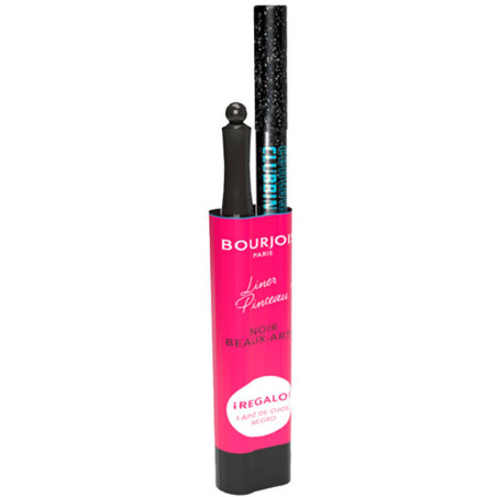 Eyeliner Liquide 24H Liner Pinceau - Noir Beaux-arts 2 x 1.20 gr - Bourjois