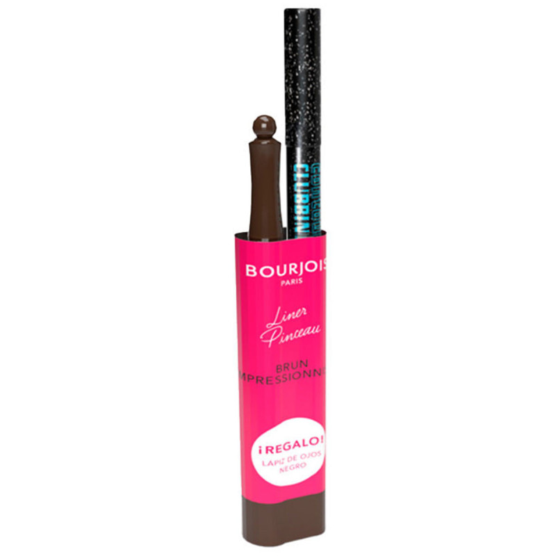 Eyeliner Liquide 24H Liner Pinceau - Brun Impressionniste 2 x 1.20 gr - Bourjois