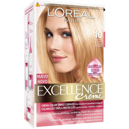 Coloration Excellence Crème -10 Blond Très Clair