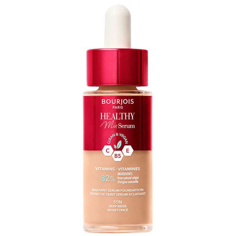 Fond de Teint Sérum Healthy Mix - 55N Beige Profond - Bourjois