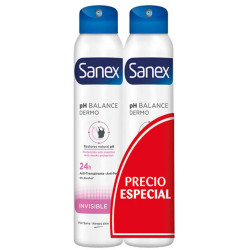 Déodorant Spray Duo Dermo Invisible 2 x 200 ml - Sanex