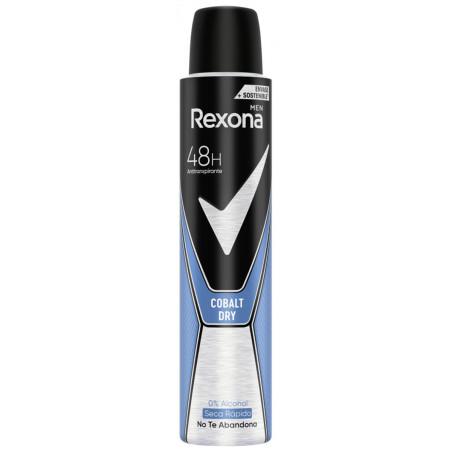 Dezodorant Męski Spray Cobalt Dry 48h - 200ml - Rexona