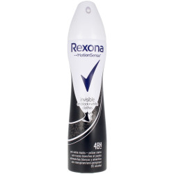 Unsichtbares Sprüh-Deodorant für schwarze & weiße Kleidung 48h - 200ml - Rexona