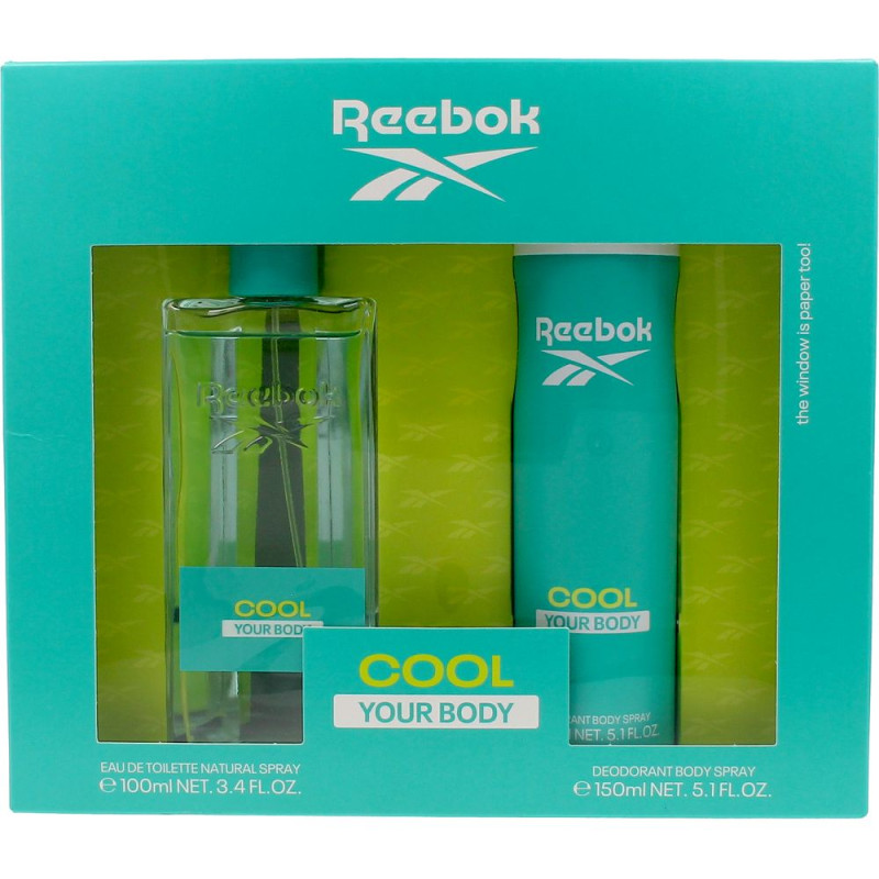 Set Cool Your Body - Eau de Toilette 100 ml + Desodorante 150 ml - Reebok