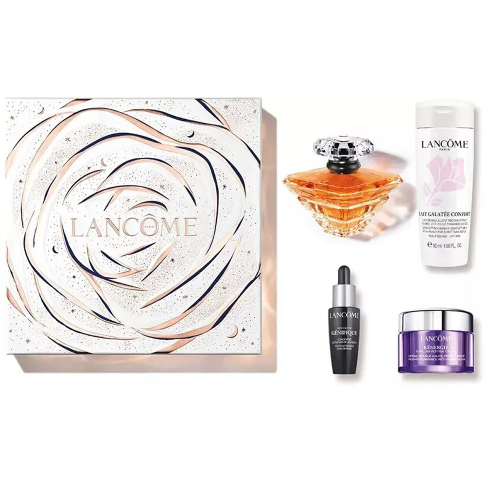 Coffret Eau de Parfum Trésor 100 ml + 3 Produits