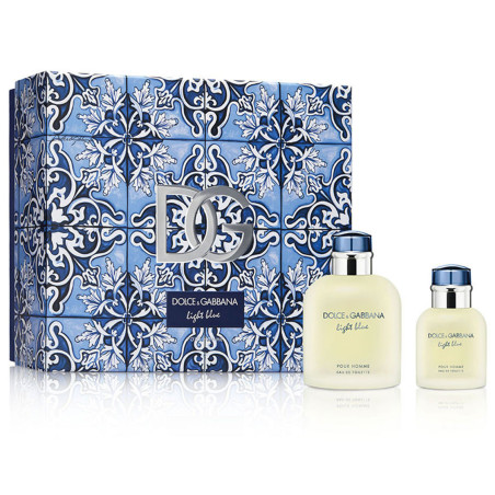 Light Blue Eau de Toilette Set for Men 2 pcs - Dolce & Gabbana