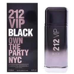 212 VIP Black Eau de Parfum 200 ml - Carolina Herrera