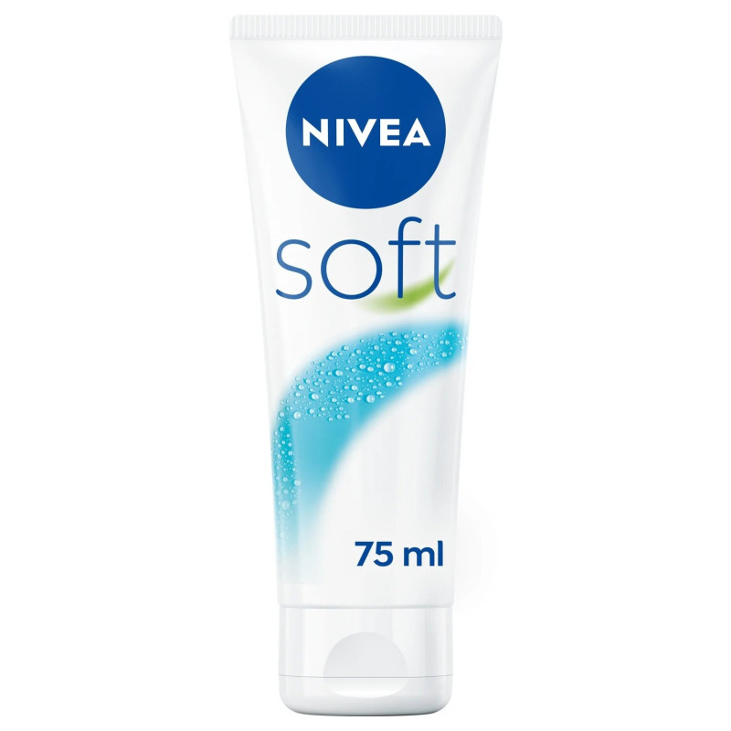 Zachte Hydraterende Zorgcrème - Gezicht Lichaam Handen 75 ml - Nivea