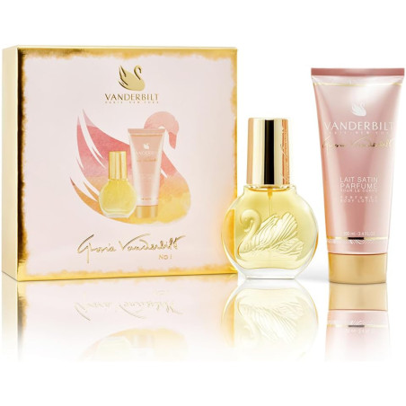 Coffret Gloria Nº1 Eau de Toilette spray 30 ml + Lotion pour le Corps 100 ml - Cosmé'chic