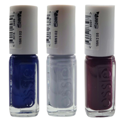 Set de 3 Esmaltes Mini - 92 Aruba Blue / 604 Press Pause / 50 Bordeaux - Essie