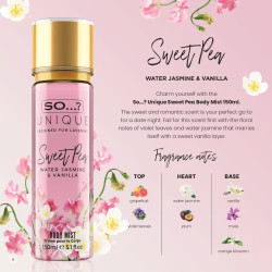 Bruma Corporal - Sweet Pea 150ml - So...? Unique