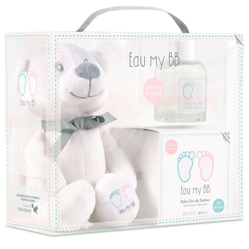 My BB Set - Duftwasser 60ml + Kuscheltier- Eau my bb