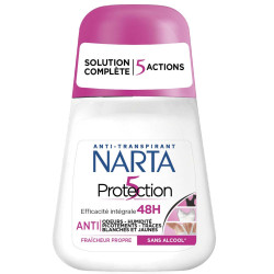 Déodorant 48 h Protection 5-en-1 - Fraîcheur Propre 50ml - Narta