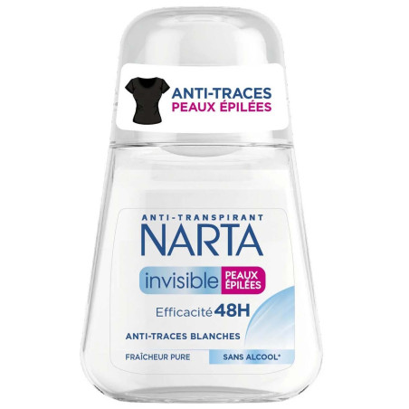 Desodorante Invisible 48h - Piel Depilada 50ml - Narta