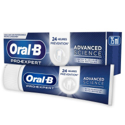 Dentifrice Extra Blancheur - Pro Expert Advanced Science 75ml - Oral-B