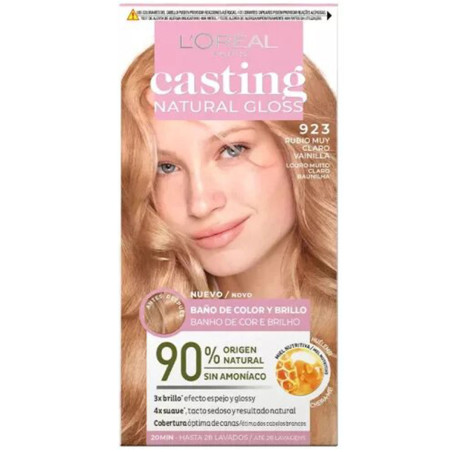 Casting Natural Gloss Haarkleur - 923 Blond Très Clair Vanille