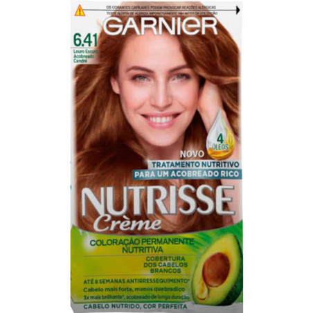 Nutrisse Cream Hair Dye - 6.41 Blond Foncé Cuivré