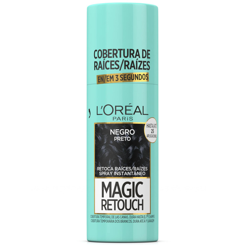 Spray Correcteur Racines Magic Retouch- Noir