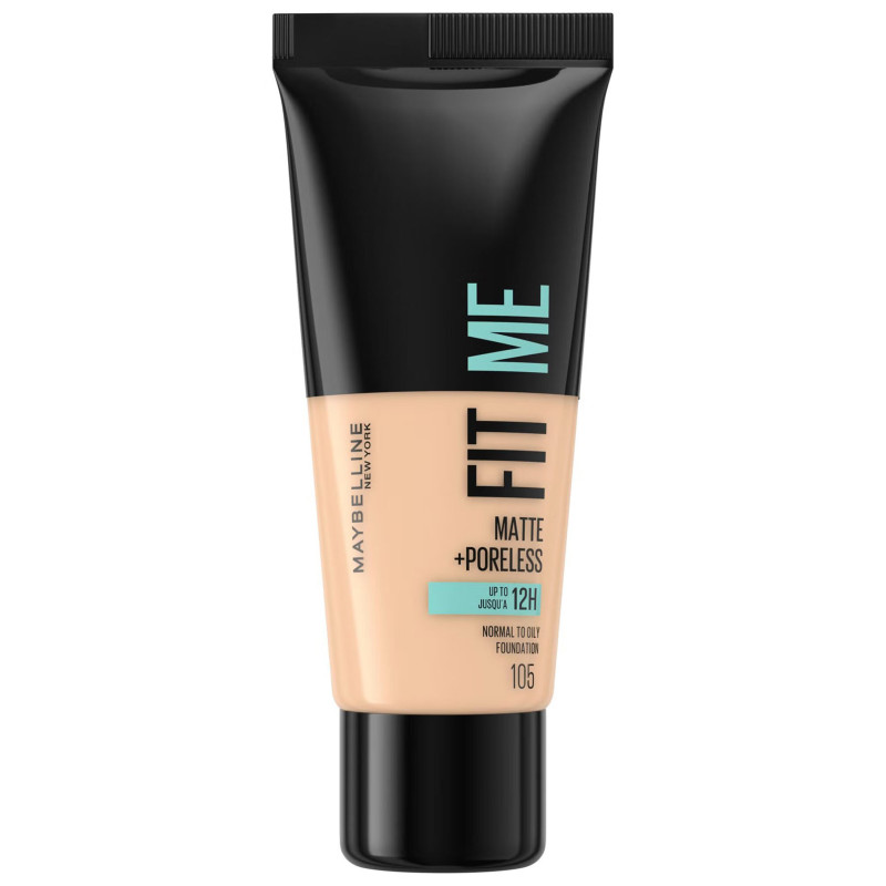 Base Fit Me Matte + Poreless - 105 Ivoire Naturel