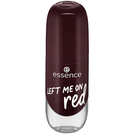 Gel Nail Colour Esmalte de Uñas - 72 LEFT ME ON red