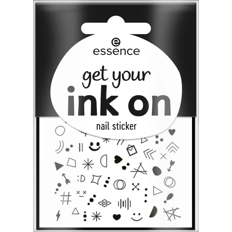 Stickers pour Ongles Get Your Ink On - Essence Stickers pour Ongles Get Your Ink On - Essence