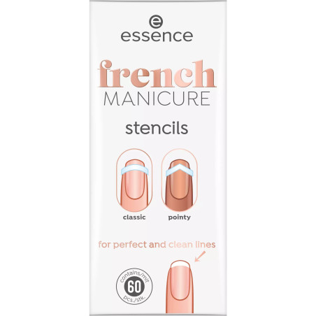 Szablony do Francuskiego Manicure'u - Essence