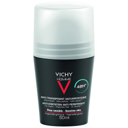 48H Anti-Zweet Roll-On voor Mannen - 50 ml - Vichy