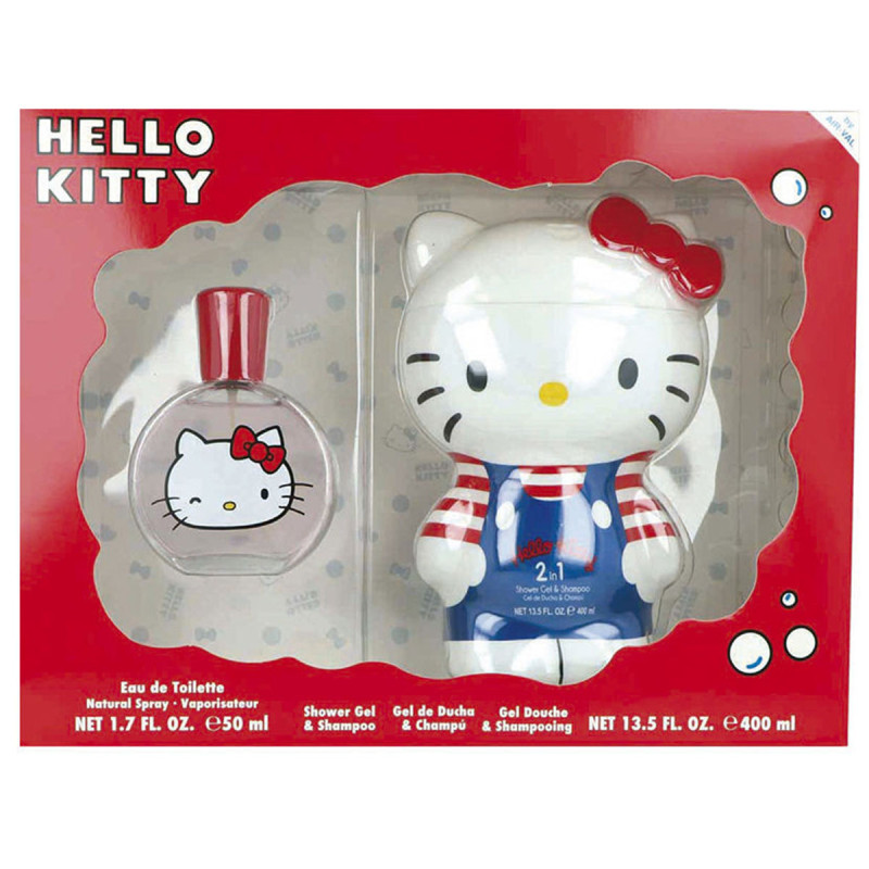 Set de Regalo Hello Kitty - Eau de Toilette 50 ml + Gel de Ducha y Champú 400 ml