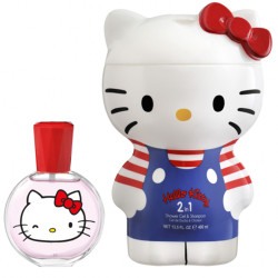 Coffret Hello Kitty - Eau de Toilette 50 ml + Gel & Shampoing 400 ml