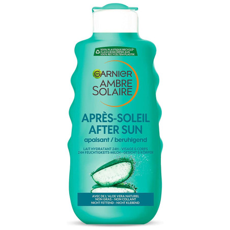 Kalmerende Hydraterende After Sun Melk Ambre Solaire - Aloe Vera - Garnier