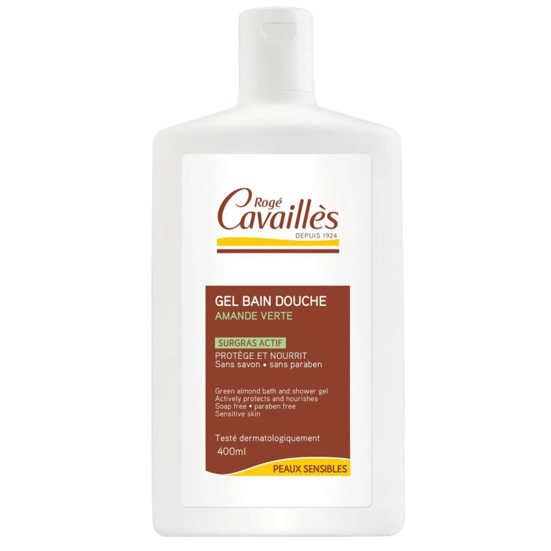 Gel de Bain Douche Amande Verte - Surgras Actif - Rogé Cavaillès Gel de Bain Douche Amande Verte - Surgras Actif - Rogé Cavaillès