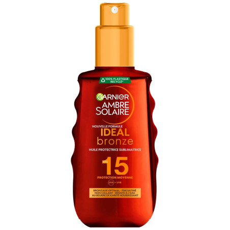 Schützendes Öl Ideal Bronze LSF 15 Ambre Solaire - Garnier