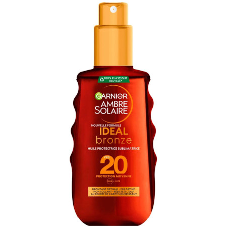 Schützendes Öl Ideal Bronze LSF 20 Ambre Solaire - Garnier