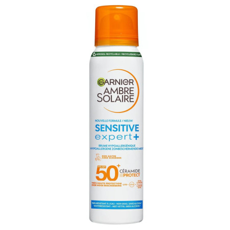 Brume Hypoallergénique FPS50+ Ambre Solaire Sensitive Expert + - Garnier