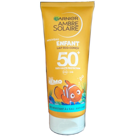 Schützende Kinder-Milch SPF50+ Findet Nemo Ambre Solaire - Garnier