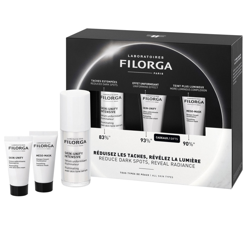 Coffret Skin-Unify - Sérum 30 ml + Crème 15 ml + Masque Visage 15 ml - Filorga