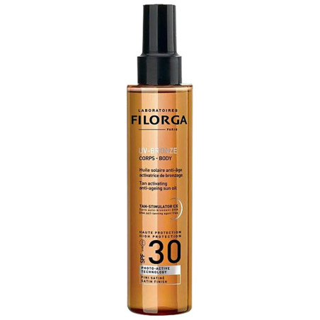 Aceite Solar Anti-Edad SPF30 UV-Bronze 150 ml - Filorga