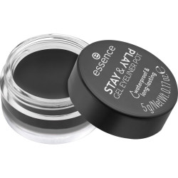 Gel Eyeliner Stay & Play - 01 Black