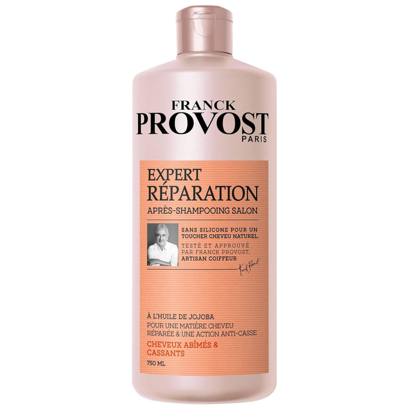 Après Shampoing Expert Réparation - Cheveux Abimés et Cassants - Franck Provost Après Shampoing Expert Réparation - Cheveux Abimés et Cassants - Franck Provost