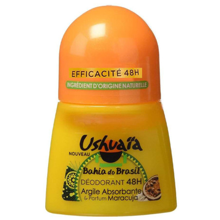 Roll-on Deodorant – Absorberende Klei & Maracuja Geur - Ushuaïa