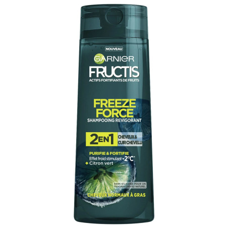 Revitalizing Shampoo Freeze Force 2-in-1 Fructis - Lime - Garnier