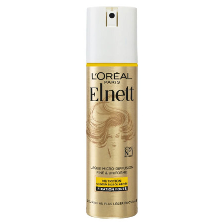 Laque Fixation Forte Nutrition Elnett - Cheveux Secs  - L'Oréal Paris