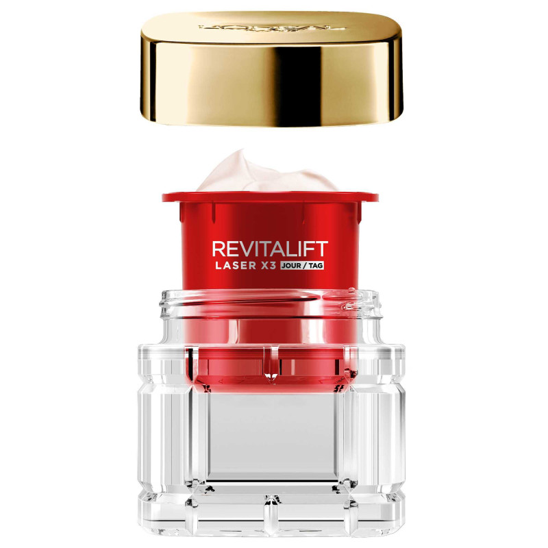 Kit de 2 Cremas Recargables Anti-Envejecimiento - Revitalift Laser - L'Oréal Paris Kit de 2 Cremas Recargables Anti-Envejecimiento - Revitalift Laser - L'Oréal Paris