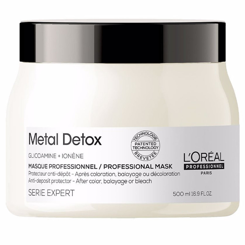 Mascarilla Metal Detox para Cabello Dañado 500 ml - L’Oréal Professionnel Mascarilla Metal Detox para Cabello Dañado 500 ml - L’Oréal Professionnel