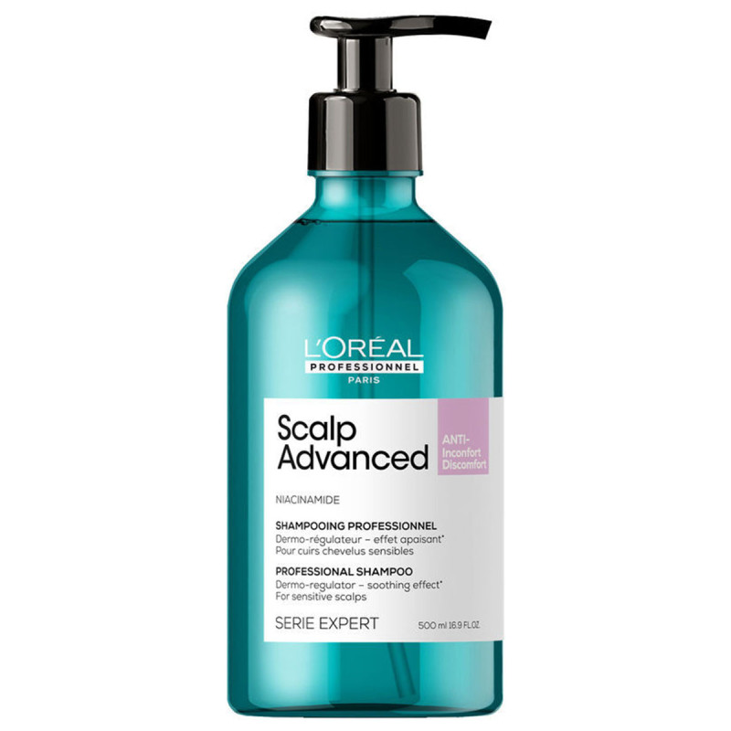 Scalp Advanced Shampoo - Sensitive Scalp 500 ml - L'Oréal Professionnel Scalp Advanced Shampoo - Sensitive Scalp 500 ml - L'Oréal Professionnel