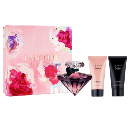 La Nuit Trésor Set - Eau de Parfum 50 ml + Shower Gel 50 ml + Body Lotion 50 ml- Lancôme